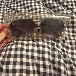 Quay Australia x Desi Perkins Black Sunglasses